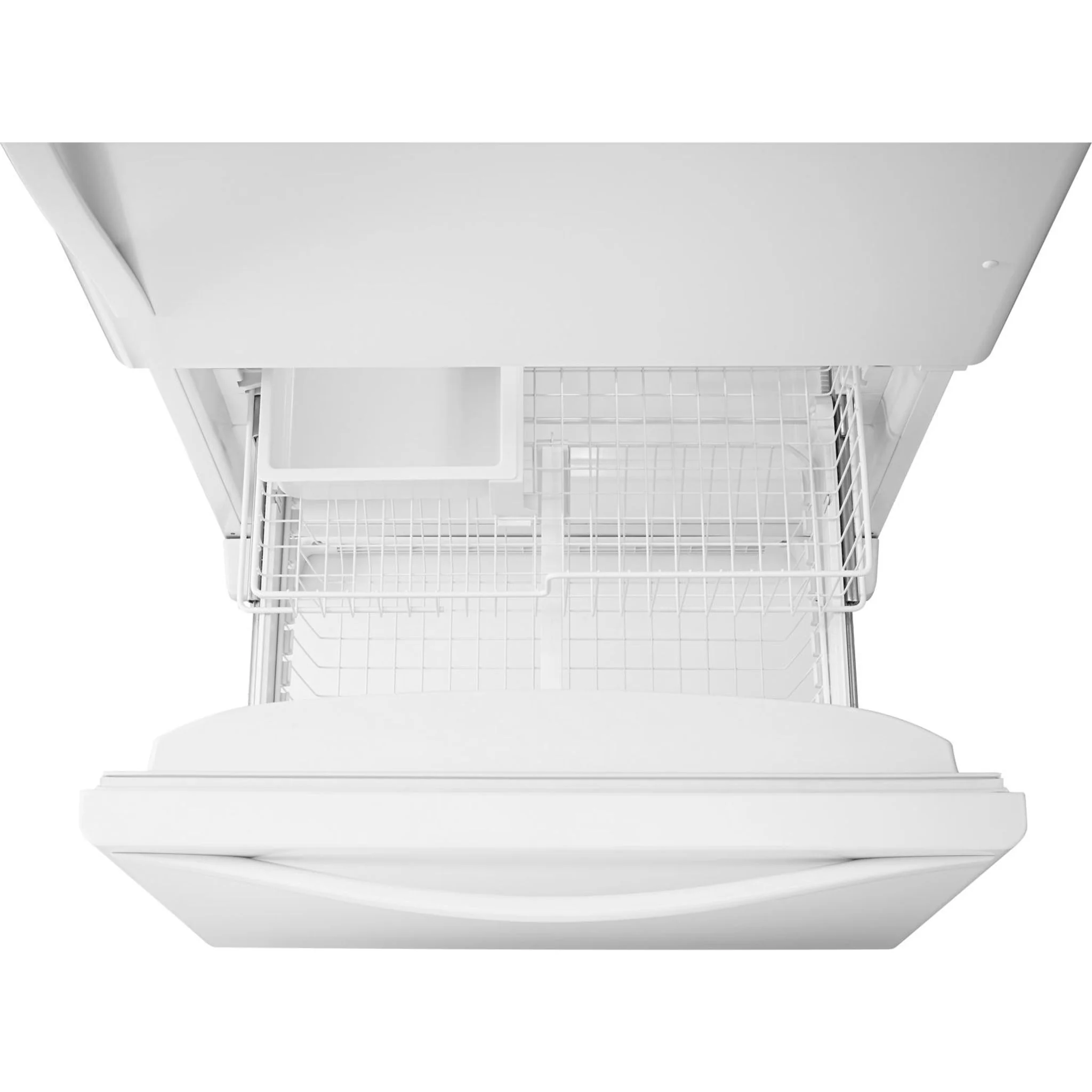 Whirlpool 22 cu. ft. Bottom-Freezer Refrigerator with Freezer Drawer -White-on-White (WRB322DMBW) - Image 30