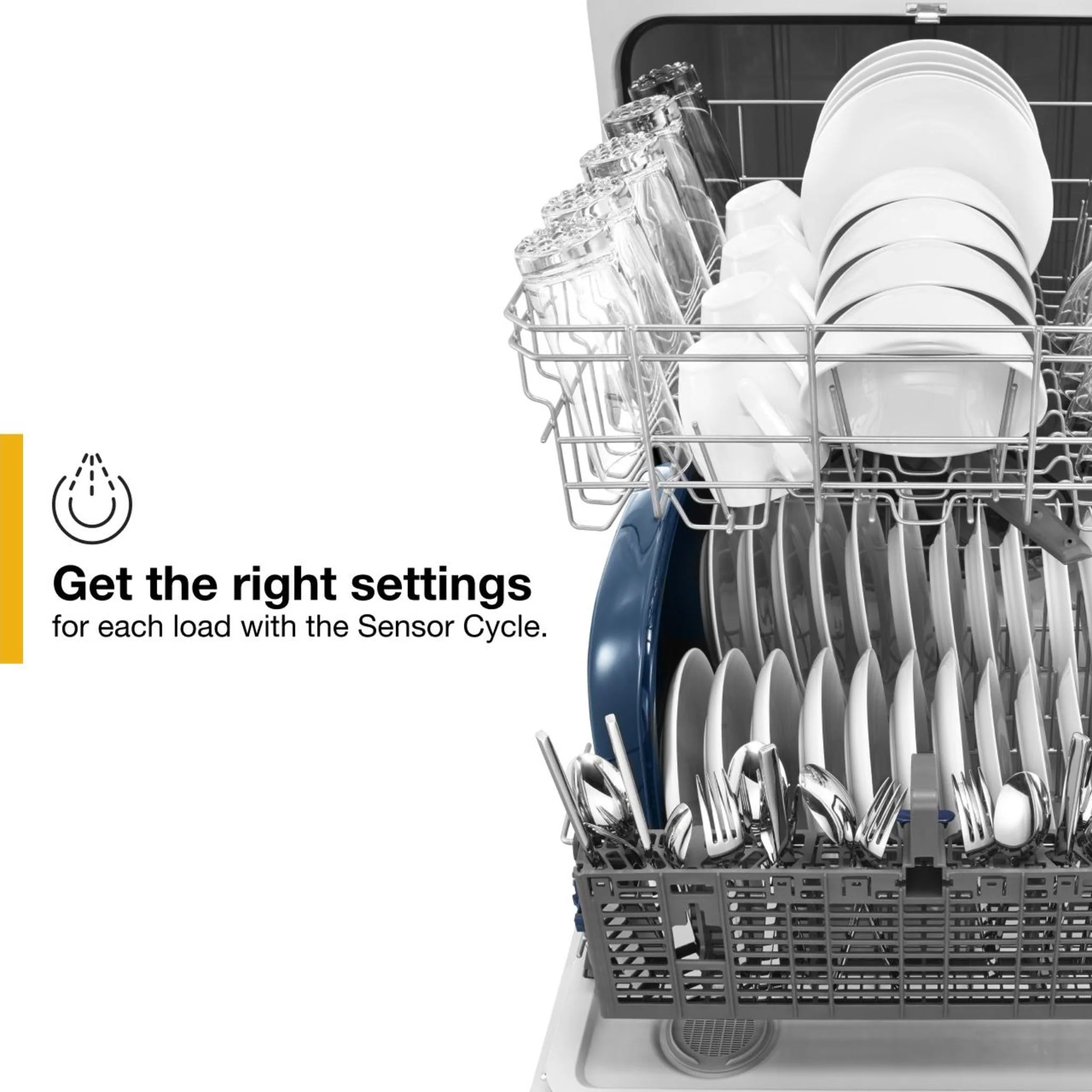 Whirlpool Dishwasher with Sensor Cycle (WDF540PADM) - Image 46