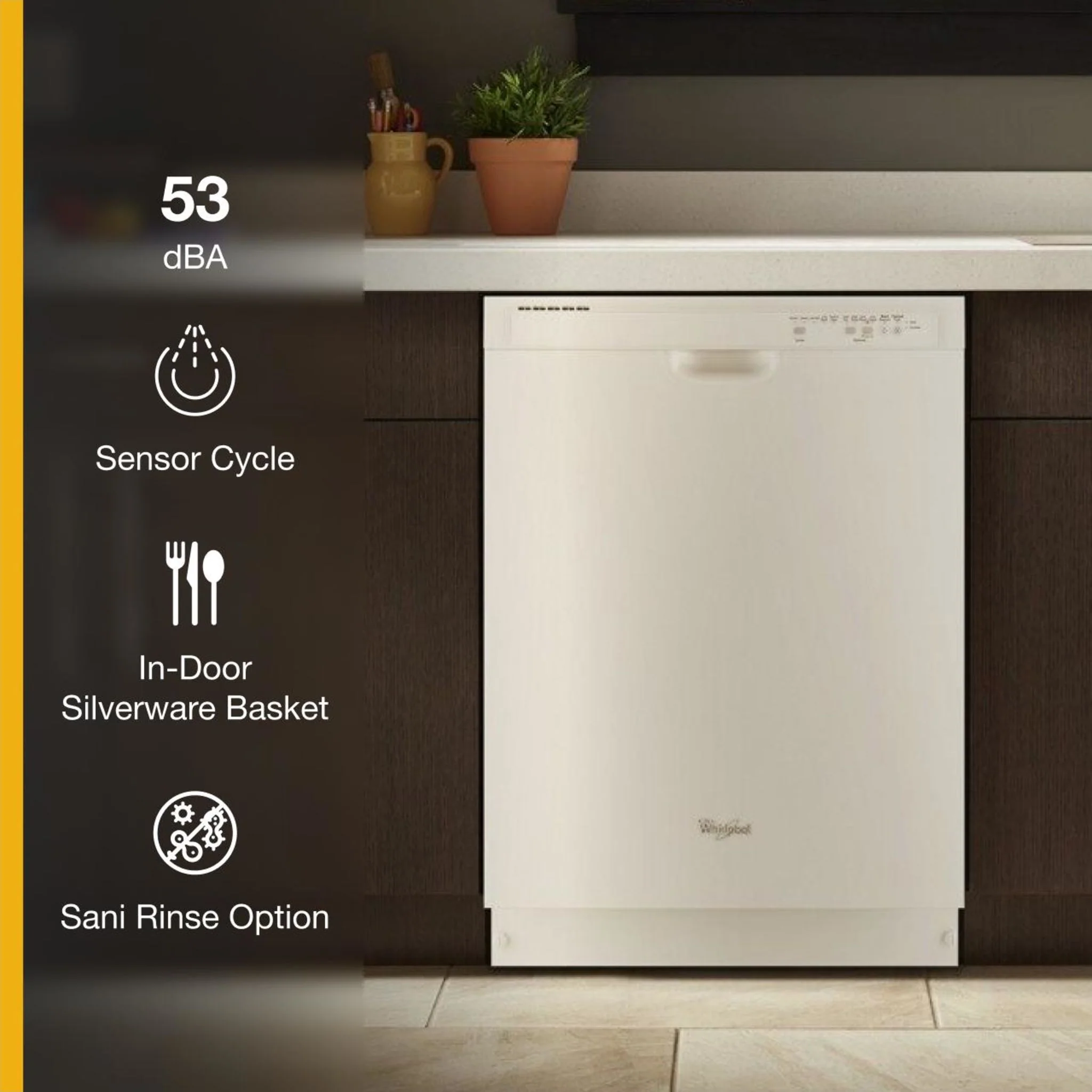 Whirlpool Dishwasher with Sensor Cycle (WDF540PADW) - Image 46